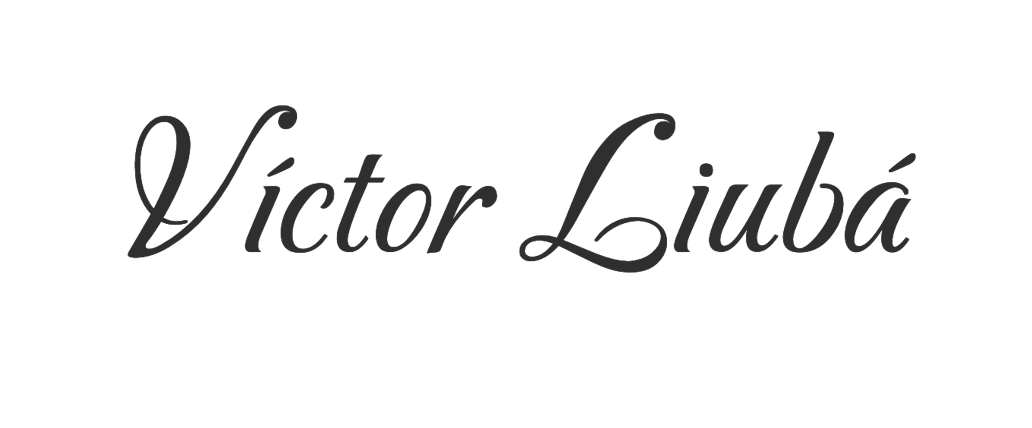 Firma de Víctor Liubá